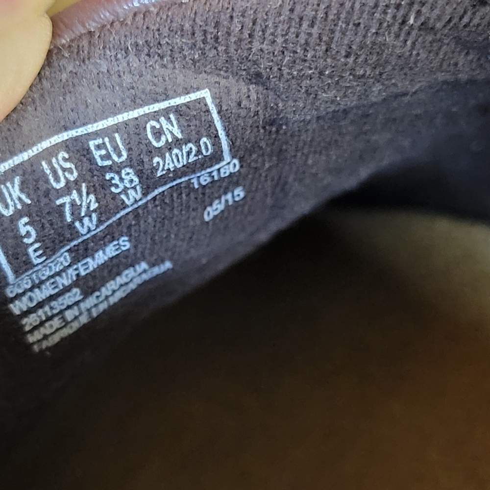 Clarks Collection Soft Cushion Mules Clogs Size 7.5 Wide Brown Slip On - Picture 11 of 12